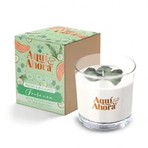 Vela De Soja Aromatizante Hecha a Mano Con Caja