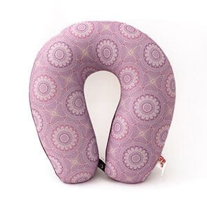 Almohada Viaje Inteligente Cuello Microperlas Microfibra Surtidas - vista 2