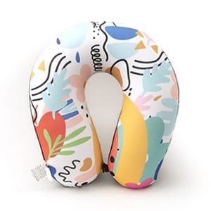 Almohada Viaje Inteligente Cuello Microperlas Microfibra Surtidas - vista 8