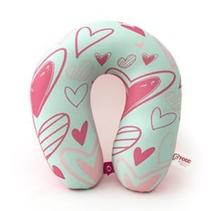 Almohada Viaje Inteligente Cuello Microperlas Microfibra Surtidas - vista 10