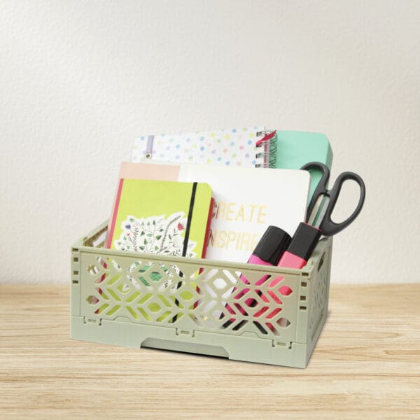 Cajon pelegable verde 1 Cajon pelegable verde 1