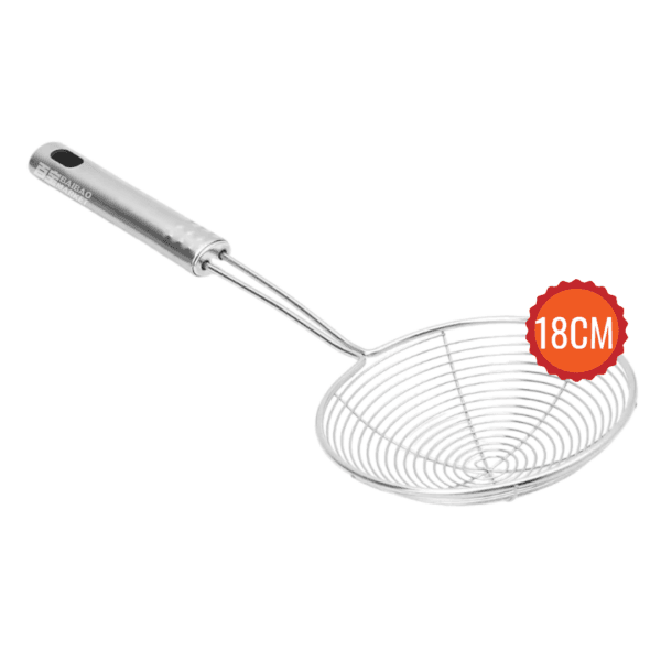 Colador Arana Acero Inoxidable Cocina 18cm Colador Espumadera Arana Acero Inoxidable 18cm
