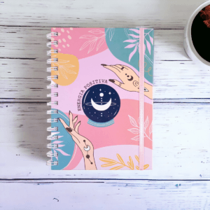 Cuaderno A5 Tapa Dura Anillado Frase Libreta Anotador Diseño - vista 7