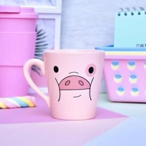 Taza Ceramica Chancho Waddles 350cc - vista 2