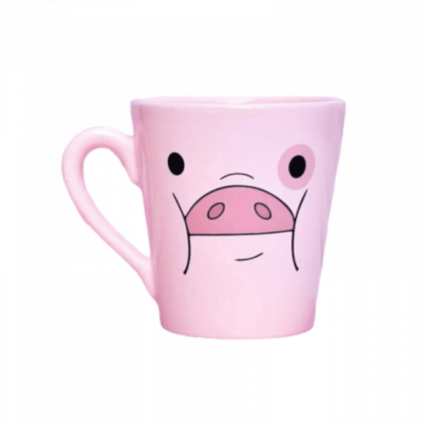 Taza Ceramica Chancho Waddles 350cc