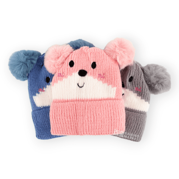 Gorro Lana Nino Oso Hm-9053 Surtidos