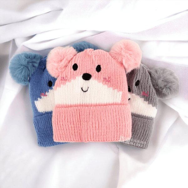 Gorro Lana Nino Oso Hm-9053 Surtidos Invierno Gorro Lana Nino Oso Hm-9053 Surtidos Invierno