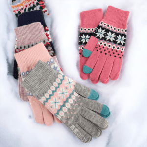Guantes Invierno Dama Adultos Para Frio 21cm Q526 - vista 2