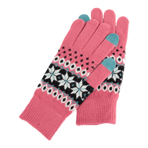 Guantes adultos 21cm MM-Q526 rosa 2 Guantes adultos 21cm MM-Q526 rosa 2
