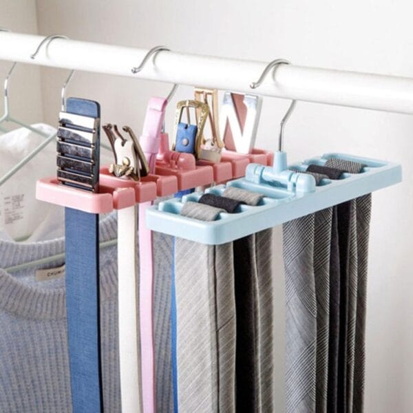 Percha Organizador De Cinturones Multi-Función 3 Percha Organizador De Cinturones Multi-Función 3