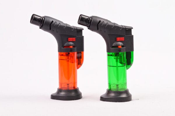 Soplete encendedor pistola transparente (2) Soplete encendedor pistola transparente (2)