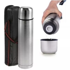 Termo Acero Inoxidable 1 Litro Con Caja Estuches - vista 4