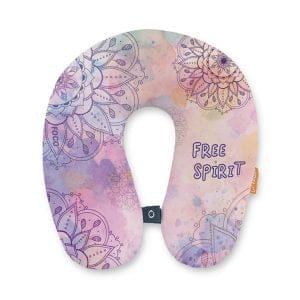 Almohada Viaje Inteligente Cuello Microperlas Microfibra Surtidas - vista 12