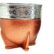 mate vidrio bronce