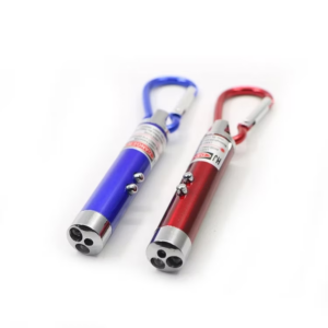 Linterna Laser Puntero Rojo Uv Violeta 3 En 1 Llavero - vista 5