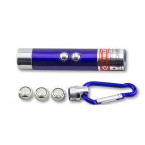 Linterna Laser Puntero Rojo Uv Violeta 3 En 1 Llavero - vista 4