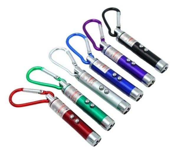 Puntero Laser Rojo Con Linterna Uv Violeta 3 En 1 Llavero Puntero Laser Rojo Con Linterna Uv Violeta 3 En 1 Llavero