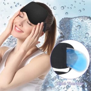 Máscara Antifaz para Dormir Relajante De Gel Frío Calor - vista 2