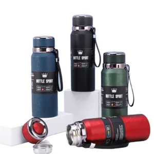 Botella Termica de Agua Deportiva Acero Inoxidable 800ml