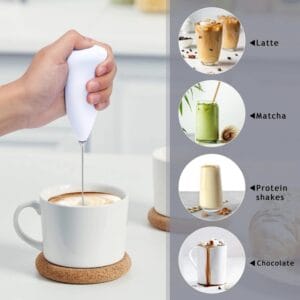 Batidor de Cafe Espumador Batidor Espumadera de Leche - vista 3