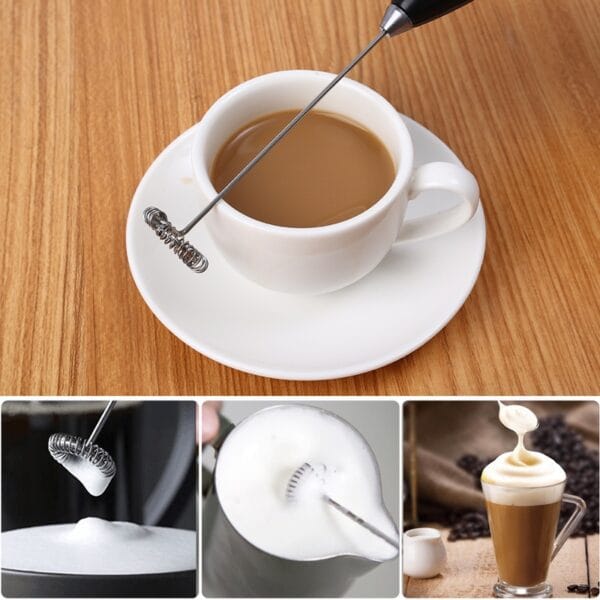 Batidor de cafe leche crema 4 Batidor de cafe leche crema 4