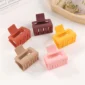 Broche Para El Pelo Cuadrados Colores Pasteles Surtidos 3