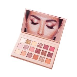 Paleta De Sombras Nude Glitter Maquillaje Para Ojos Mujer