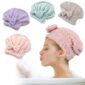 Gorro De Microfibra Para Secar El pelo Turbante de Toalla 1