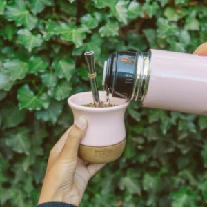 Mate Ceramica Madera Chaco Termo