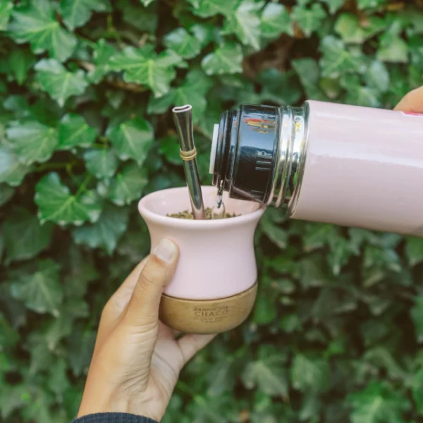 Mate Ceramica Madera Chaco Termo Mate Ceramica Madera Chaco Termo