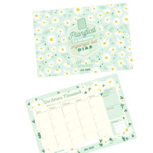 Planificador Semanal Cuaderno Organizador De Días