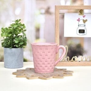 Taza Simil Rattan Cuadrille 350cc - vista 3