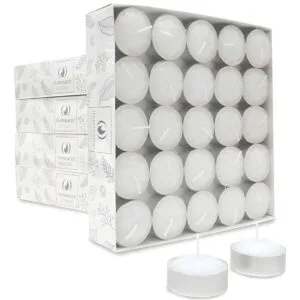 VELAS PARA HORNILLO DE NOCHE KIT X50 CON 50 LATITAS