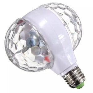 Lampara Led Giratoria Doble Multicolor Boliche - vista 5