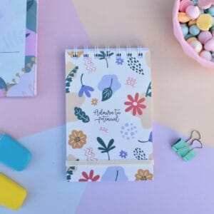 Mini Libreta Anillada Con Elastico Diseño 70 Hojas Varios Diseños - vista 6