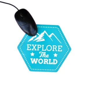 Pad Mouse Con Forma Y Diseño Compu Antideslizante Dibujo