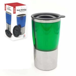 Vaso Termico De Acero Inoxidable Camping Apta Frio Y Calor - vista 3