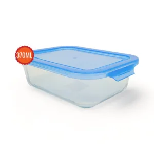 Tapper Vidrio Con Tapa 370ml Cocina