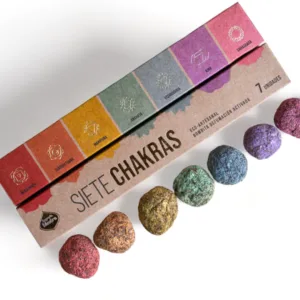 Bombitas Siete Chakras Hechas A Mano