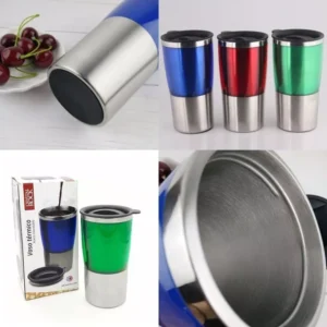 Vaso Termico De Acero Inoxidable Camping Apta Frio Y Calor - vista 2