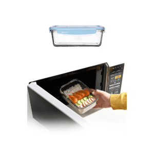 Tapper Vidrio Con Tapa 1040ml Cocina - vista 3