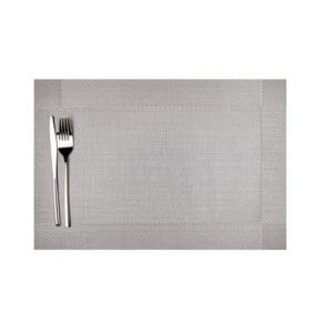 Pack X6 Individual De Mesa Vinilico Elegante Rectangular Tejido PVC - vista 2