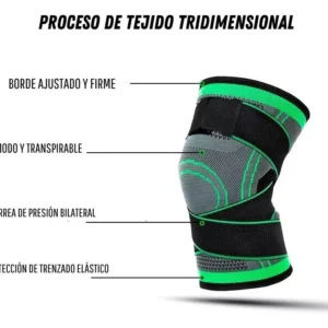 Rodillera Deportiva Dos Velcros Elastica De Compresion - vista 7