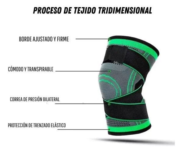 Rodillera Dos Velcros Elastica De Compresion 4 Rodillera Dos Velcros Elastica De Compresion 4