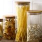 frasco de vidrio tapa madera 300ml 4
