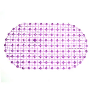 Alfombra De Baño Antideslizante Perla Grandes Bañera Pvc Varios Colores