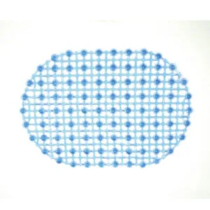 Alfombra De Baño Antideslizante Perla Mediana Bañera Pvc Varios Colores