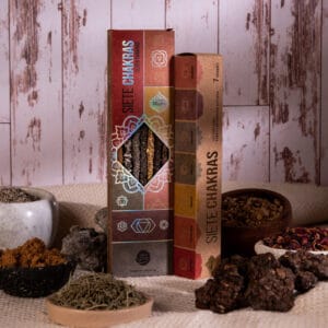 Sahumerio Natural Con Yerba Siete Chakras - vista 2