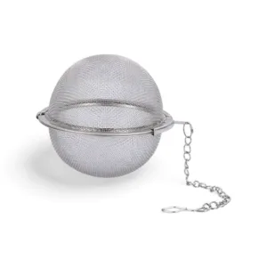 Filtro Infusor Colador De Te En Hebras Redondo Malla