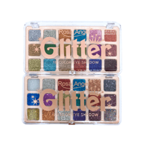 Maquillaje con Glitters Eyes Shasow 18 Colores Brillos Sombras